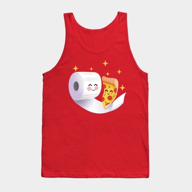 Pizza roll Tank Top by peekxel